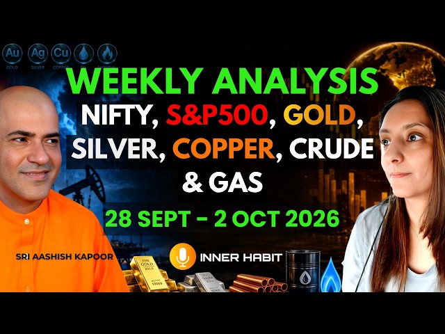 Weekly Stock Market Astrology Forecast: Nifty, Bank Nifty, Gold & Silver Predictions