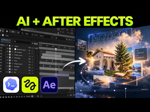 AI Motion Graphics You Can Actually Edit (GPT-6 Astra + After Effects)