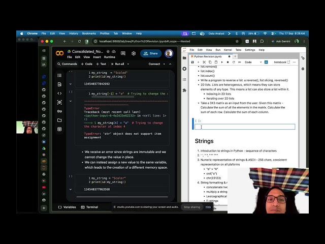 Study with me Data Analysis - Live Stream 11