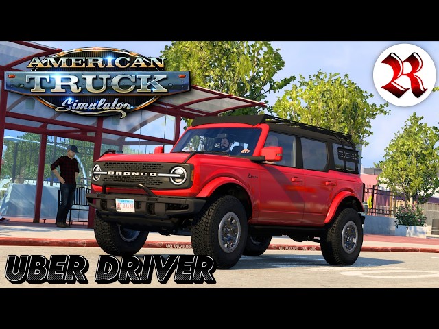 American Truck Simulator | Uber / Lyft Ride Share Jobs!