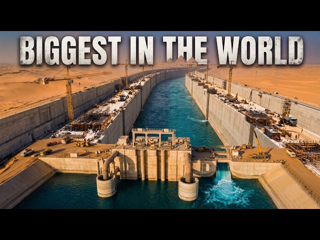 How Egypt Is Digging a 310 km River Into the Sahara Desert