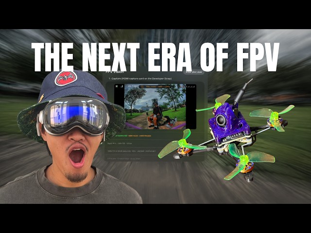 I Flew an FPV Drone with the Apple Vision Pro