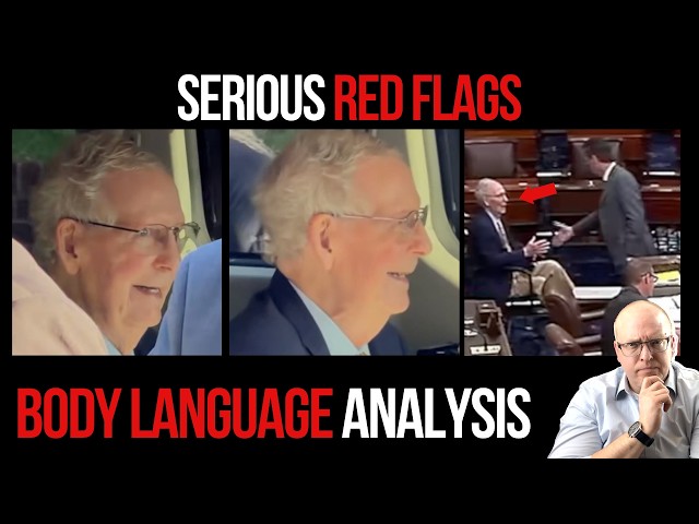 Mitch McConnell’s STRANGE Comeback Something Seems VERY Wrong: Body Language Analysis
