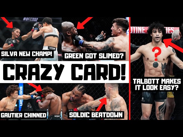 UFC 332 Event Recap Silva vs Wang Full Card Reaction & Breakdown