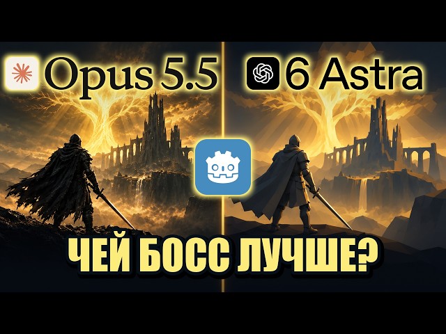 THE MOST POWERFUL AI MODELS BUILD ELDEN RING FROM SCRATCH | Claude Opus vs. GPT Astra in Godot En...