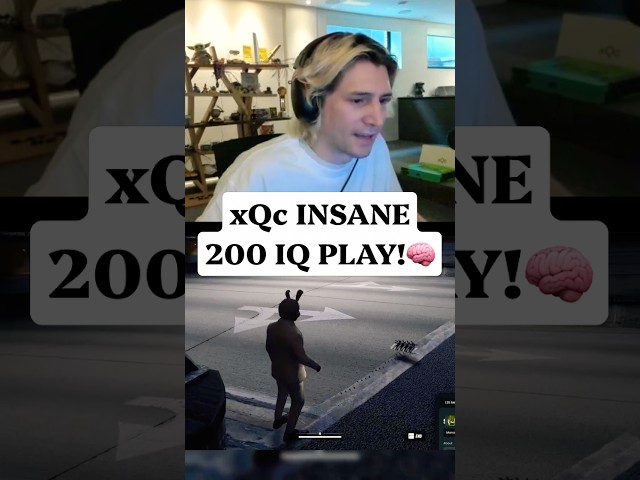 🤯COPS Weren't Expecting xQc To Be This Smart... #Shorts