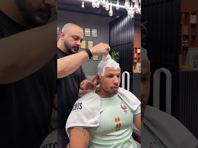 ASMR Traditional Head Shave Tutorial Step #barber #clipper #barbershop