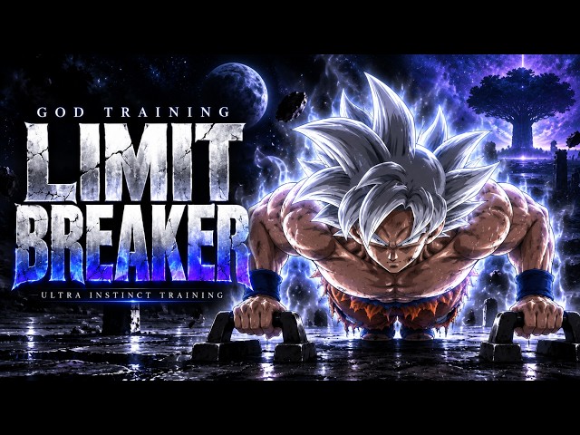 GOD TRAINING: LIMIT BREAKER | Ultra Instinct Workout Music to Conquer the Week