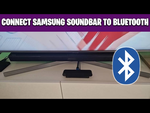 How to Connect Samsung Soundbar to Bluetooth (TV, Phone & PC) Copy Title