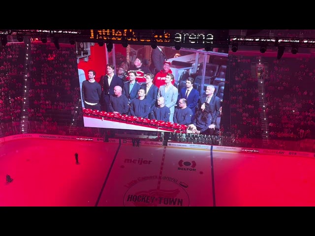 See Dylan Larkin get booed by Red Wings fans at Little Caesars Arena