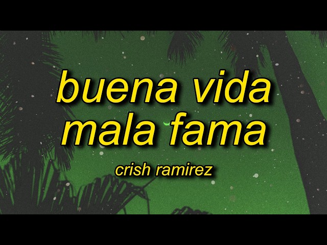 Buena Vida Mala Fama (Slowed Instrumental)