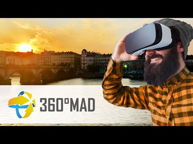 CIGARETTE BREAK - 360 VR - Prague - Vitava River