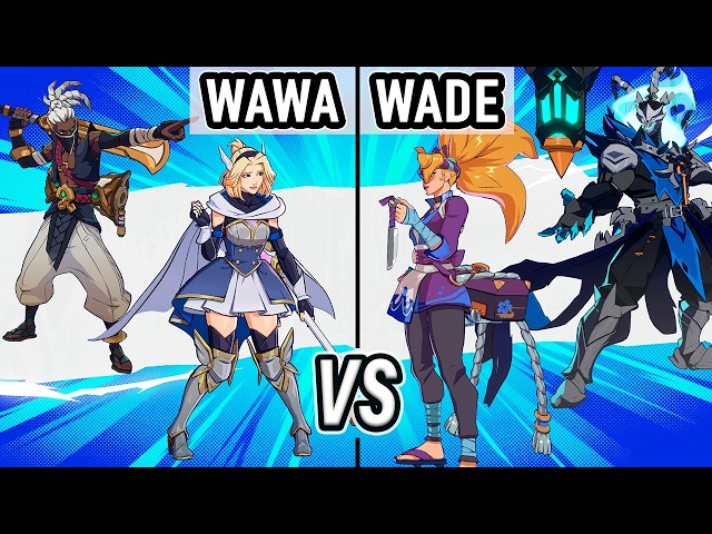 2XKO ▰ Wawa (Lux / Ekko) vs Wade (Akali / Thresh) ▰ High Level Gameplay