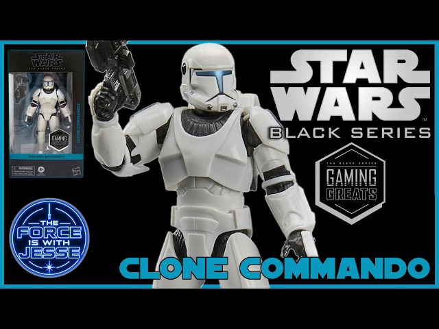 CLONE COMMANDO | BLACK SERIES REVIEW | STAR WARS GAMING GREATS | BATTLEFRONT 2