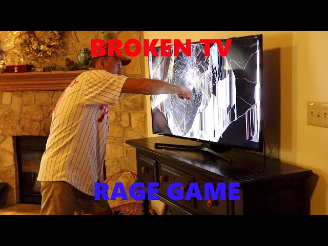 Angry Broken TV Rage Gamer Compilation
