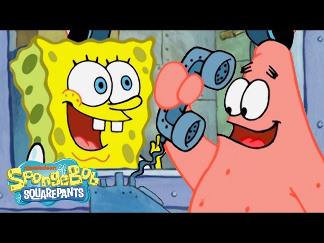 Patrick Gets a Job at the Krusty Krab 🏆 | Classic Full Scene | SpongeBob