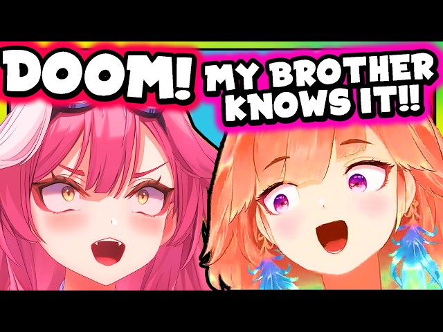 Kiara realized that the DOOM meme has spread outside of the Vtuber community