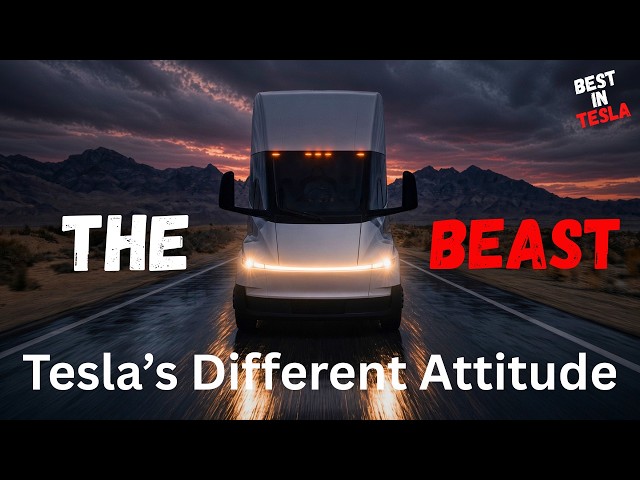 Tesla Semi Just arrived in Europe 👀 Morgan Stanley Just Got VERY Bullish - EVERYTHING we learned ‼️
