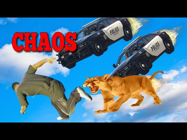 I played GTA5 for the FIRST TIME except I downloaded the Chaos Mod...