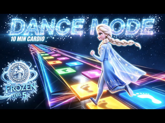 4K Immersive Interactive Warm-up | ❄️ FROZEN DANCE MODE 🕺 | More Power