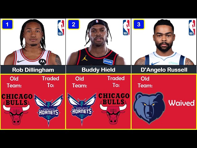 🚨NBA Trades September 28th!