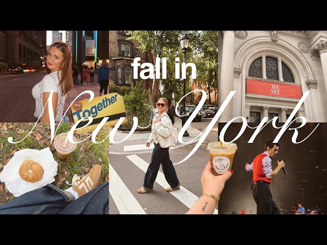 NEW YORK CITY VLOG: fall days in the city, seeing Harry Styles (again), SoHo haul, favorite spots