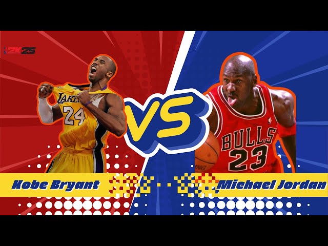 Kobe Bryant vs. Michael Jordan - BLACKTOP - NBA2K25