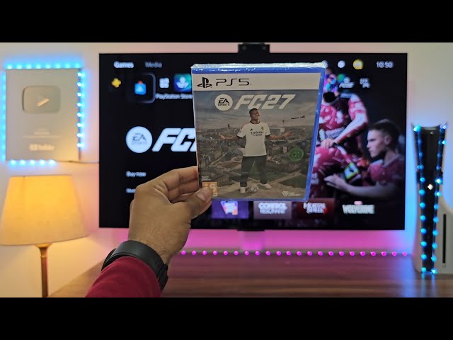 EA FC27 PS5 (Unboxing + Gameplay)