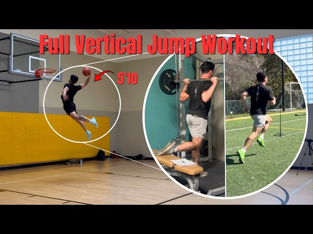 Training to Jump 46in at 5'10 | Full Vertical Jump Workout