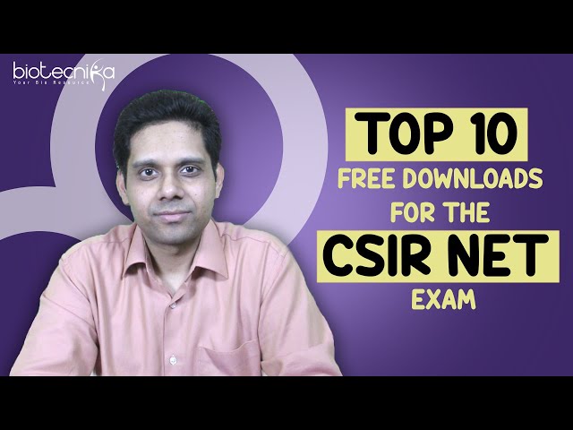 CSIR NET Life Science Starter Kit : 10 Free downloads - ebooks, Syllabus, Powerpoints, Test Series