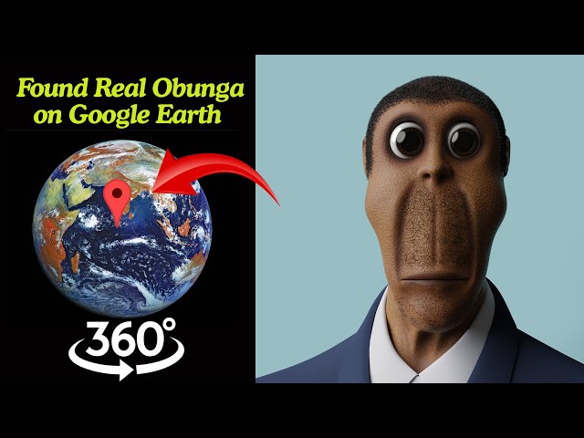 VR 360° - Found Real Obuga in Google Earth and Google Maps!