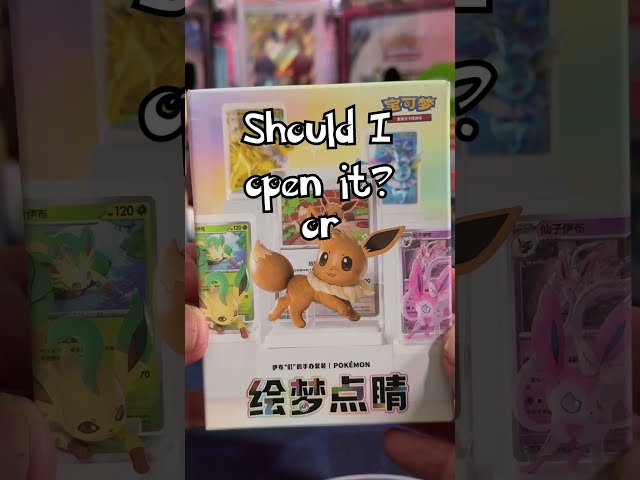 Should I Open it? Or Should I Keep it Sealed? - Episode 782 - NEW Eeveelution Dream Blind Box