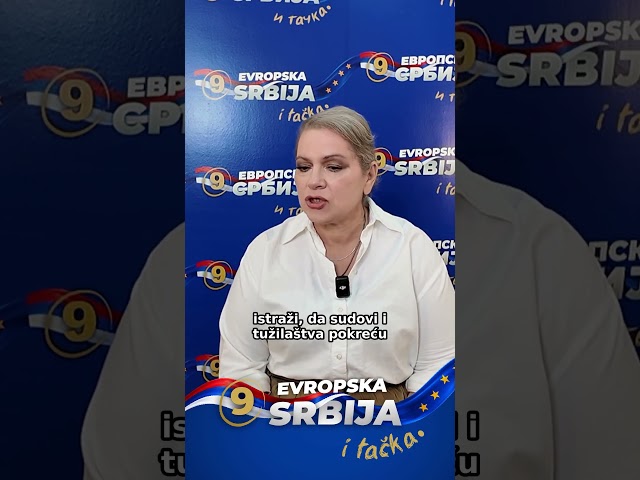 Jasna Matić o protestima u Srbiji