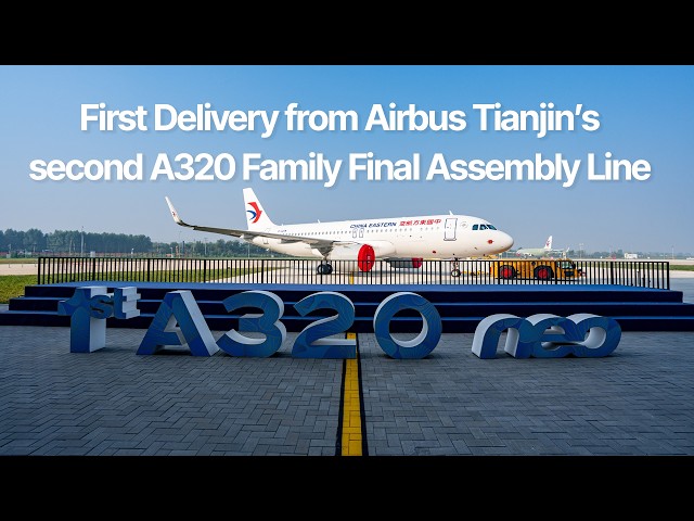 The First Delivery from Airbus Tianjin’s second A320 Family Final Assembly