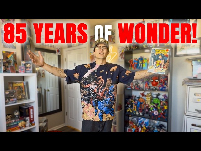 Celebrating 85 YEARS of Wonder Woman by BUYING COMICS!! | NCBD Vlog