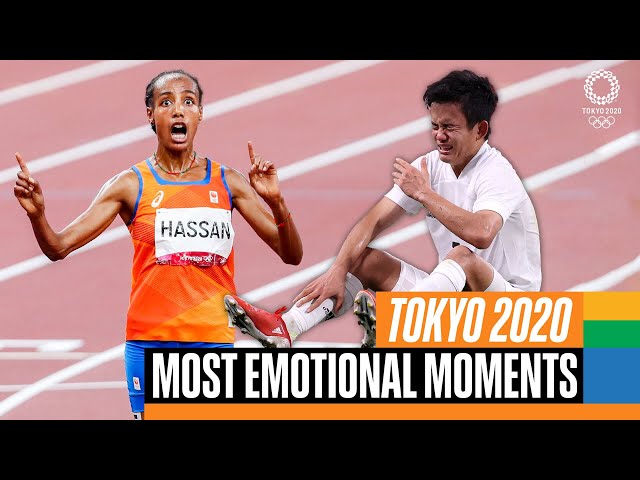 The most emotional moments at Tokyo 2020!