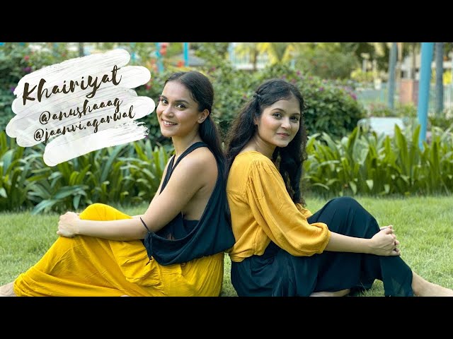 Khairiyat | Freestyle Choreography | Sushant Singh Rajput, Shraddha Kapoor | Jaanvi & Anusha Agarwal