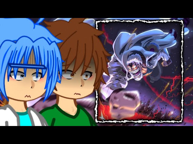 🦳💪Rick And Morty React to Morty As Garp - Gacha React