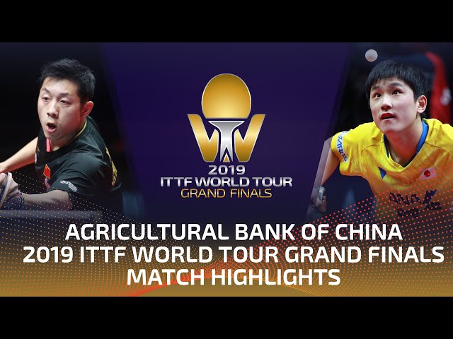 Xu Xin vs Tomokazu Harimoto | 2019 ITTF World Tour Grand Finals Highlights (1/4)
