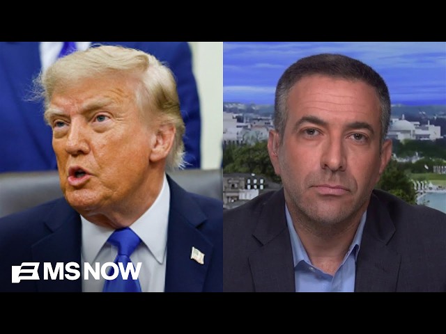NEW: Trump says he is banning MS NOW & CNN, but law limits press targeting (Melber) 