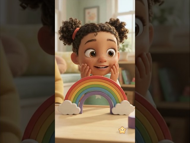 Seek and Find for Kids | The Missing Purple Rainbow Piece 🟣 #kidsanimation