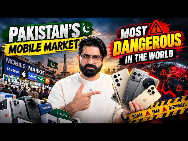 World Most Dangerous & Confused Mobile Market ! How to BUY Best Phone in Pakistan? Market Tabah Hai🤔