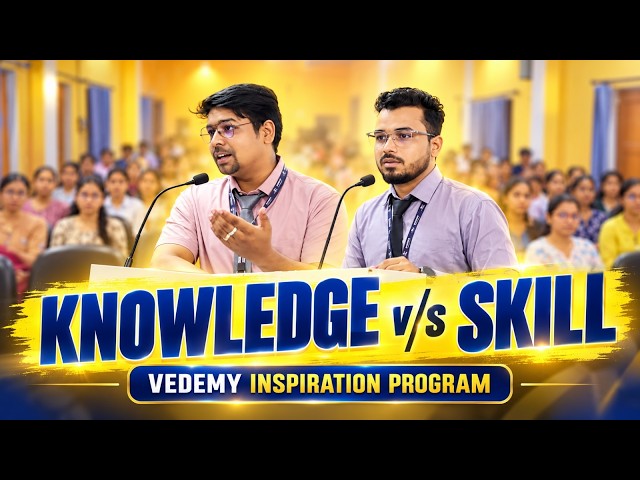Knowledge vs Skills | Vedemy Inspiration Progem | Dr. Virendra Singh | Ajay Namdeo | Vedemy |