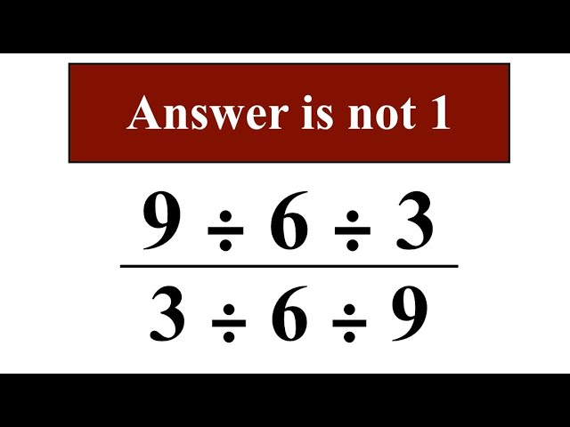 Everyone Gets Fooled With This Math Problem
