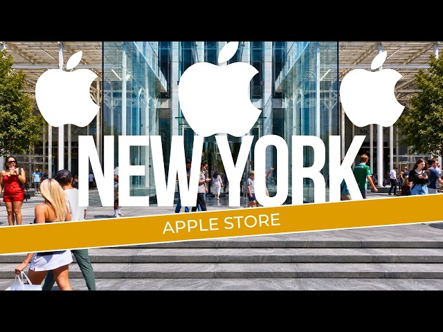 Inside APPLE STORE New York City 2026
