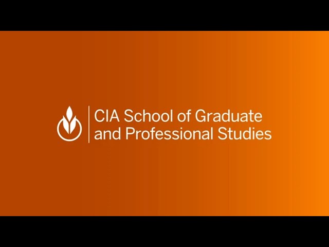 CIA Master’s Programs