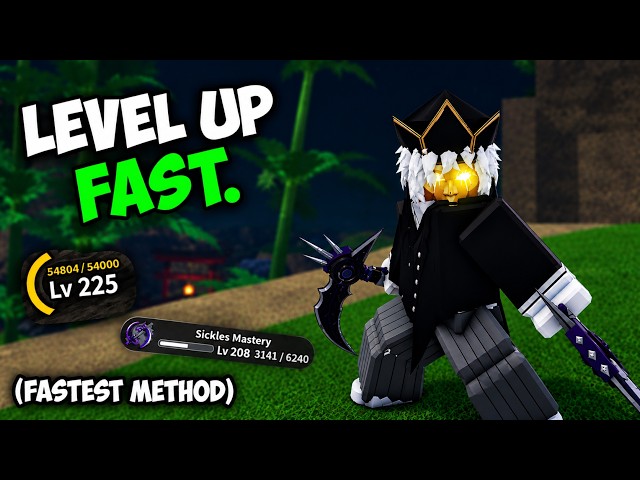 FASTEST Method To Get Max Level/Mastery In Project Slayers 2..