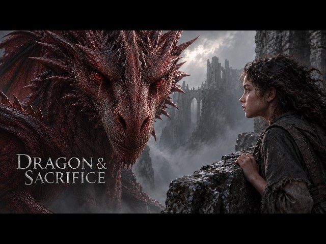 She Was Chosen as a Sacrifice—But Awakened the Imprisoned Red Dragon | Dragon & Sacrifice |  4K
