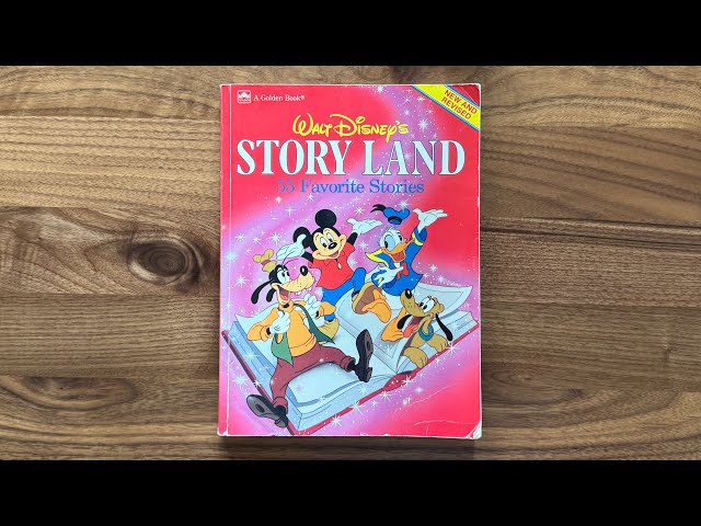 Ash reads Walt Disney's Story Land; 55 Favorite Stories - Donald Duck Prize Drive