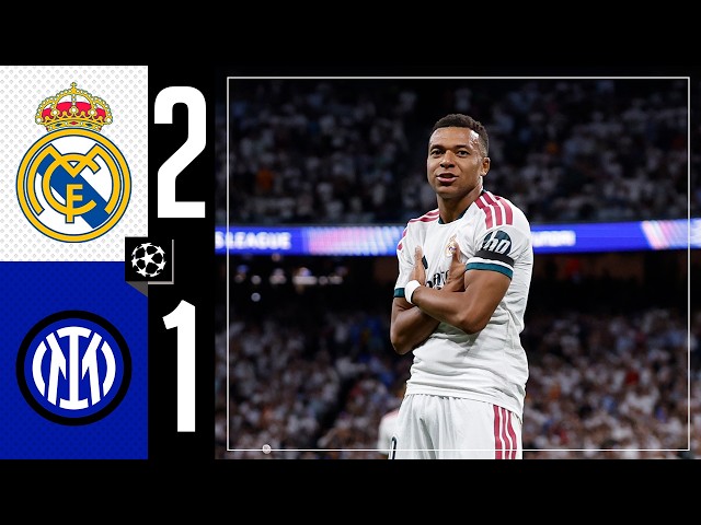 HIGHLIGHTS | Real Madrid 2-1 Inter | Champions League